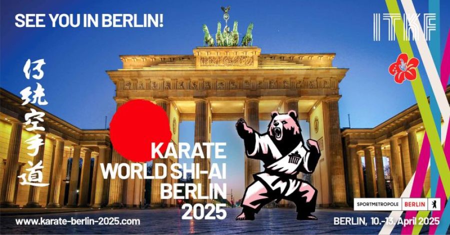 XXII. ITKF Traditional Karate World Shi-ai und Children and Youth Karate World Games 2025 in Berlin